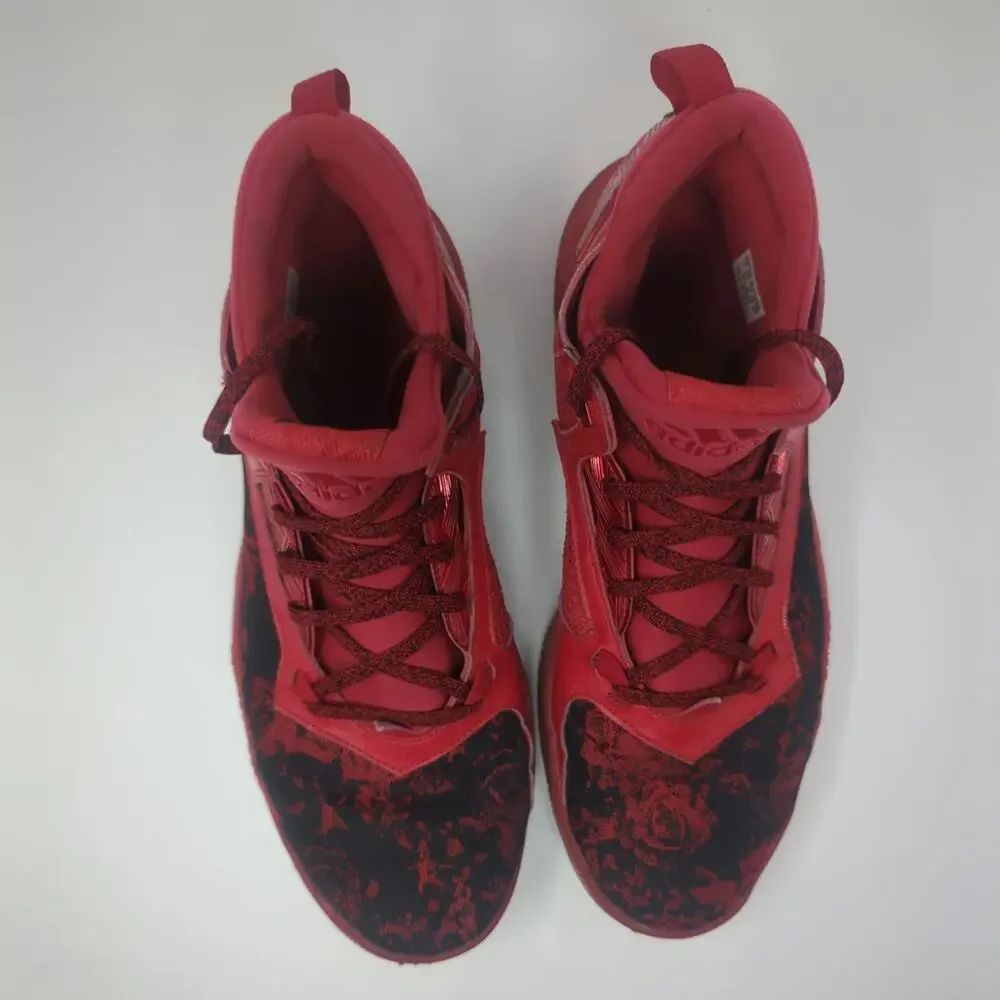 Adidas D Lillard 2 Mens Scarlet Black/Red Sneakers Size 13